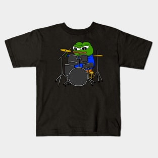 Drummer Pepe Kids T-Shirt